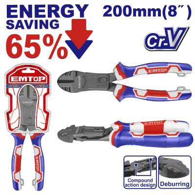 Cleste cu varf diagonal cu functie de debavurare, 65% economie de energie - EPLRCD0851, EMTOP