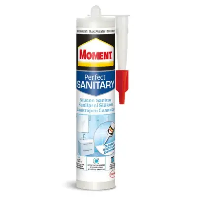 Silicon Sanitar Baie si Bucatarie, Transparent, 280 ml Moment