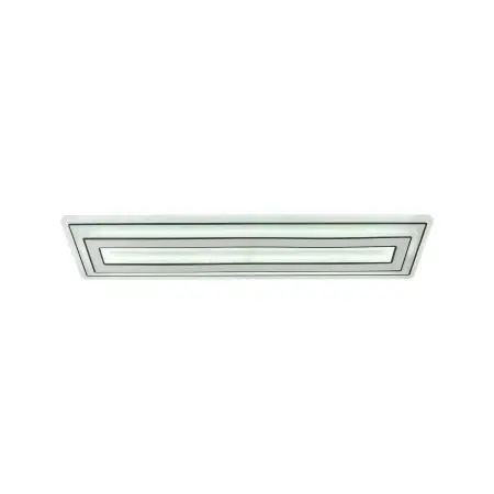 Lustra LED CHLOE 100W, Liniara, Lumina Rece/Calda/Neutra, Alb Negru