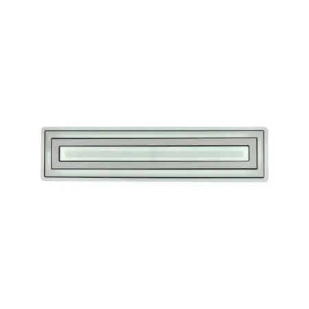 Lustra LED CHLOE 100W, Liniara, Lumina Rece/Calda/Neutra, Alb Negru
