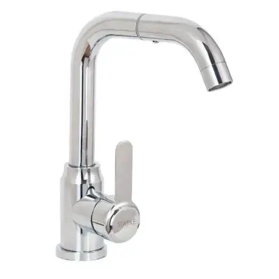Baterie Lavoar Cu Pipa Rotativa, Crom, CP107