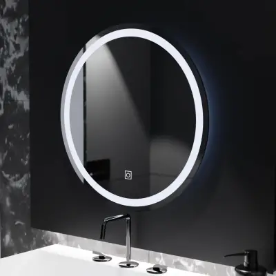 Oglinda LED Rotunda, 70cm, Basic Touch