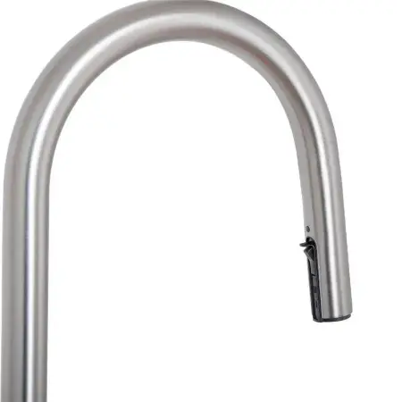 Baterie Bucatarie Cu Dus Extractibil, Inox SUS304, Satinat, FJ5542