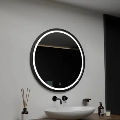 Oglinda LED Rotunda, 60cm, Nerina Basic Touch