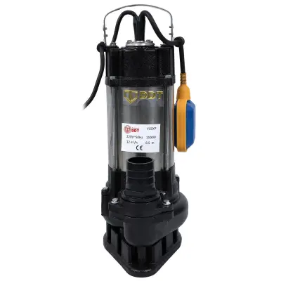 Pompa submersibila de apa murdara DDT V1500F, 1500 W, 12 mc/h