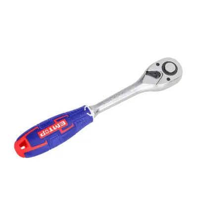 Trusa de scule si accesorii 1/4″ + 1/2″, 51 componente, cutie de transport - ESKT42511, EMTOP