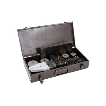 Trusa de lipit tevi DDT PP-R 20-63, cutie metalica, 6 accesorii, 600 W